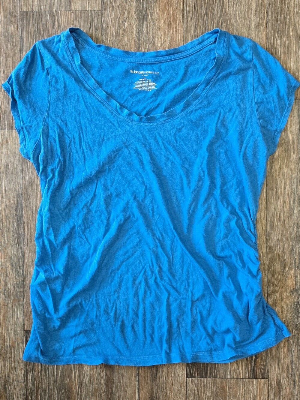 Liz Lange Maternity Short Sleeve Shirt Womens Size X-Large
